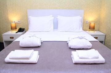 Трехместный номер с террасой в Отеле Hotel Piazza